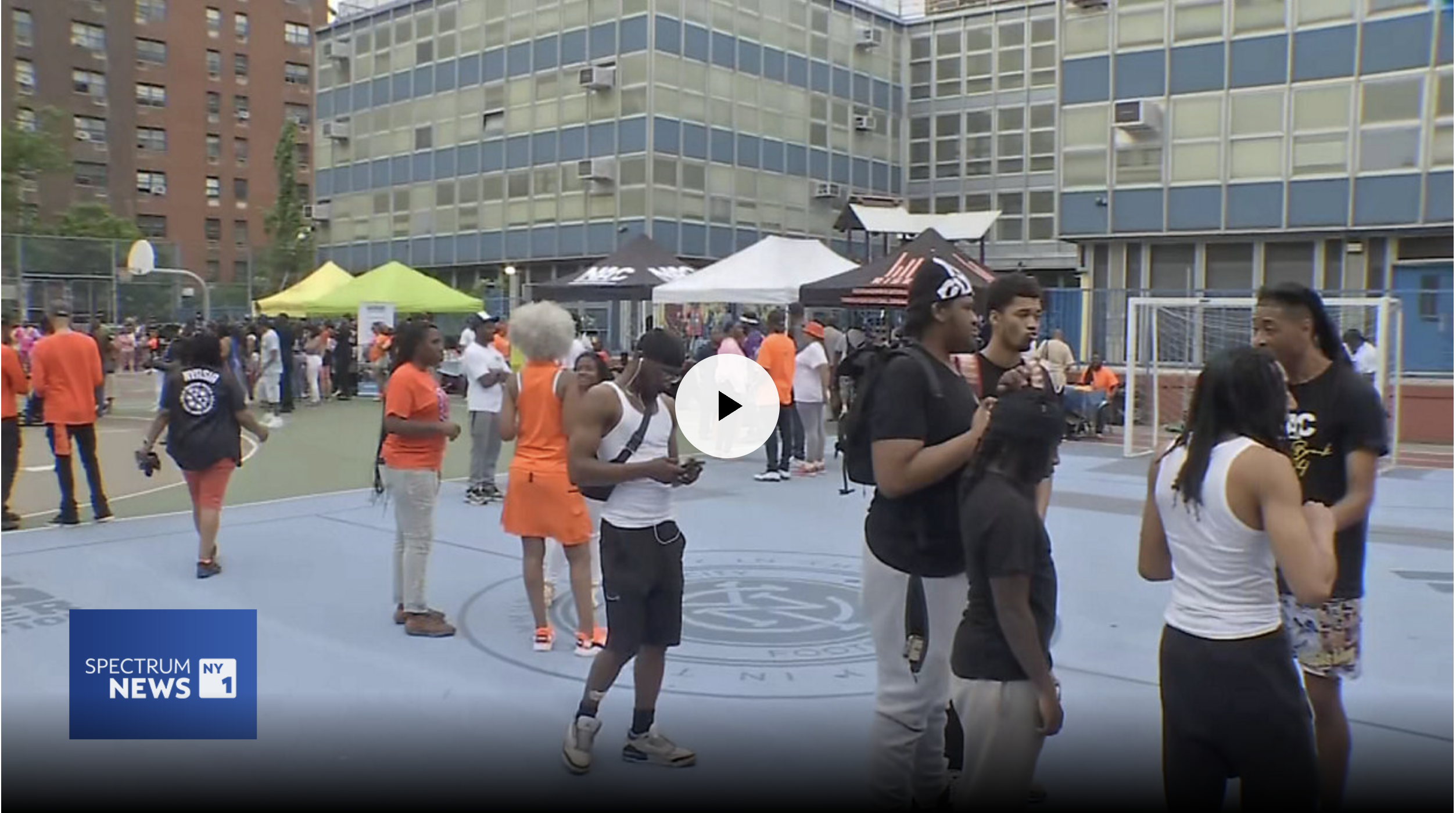 NY1 documents GOSO/SAVE's GVAM Block Party